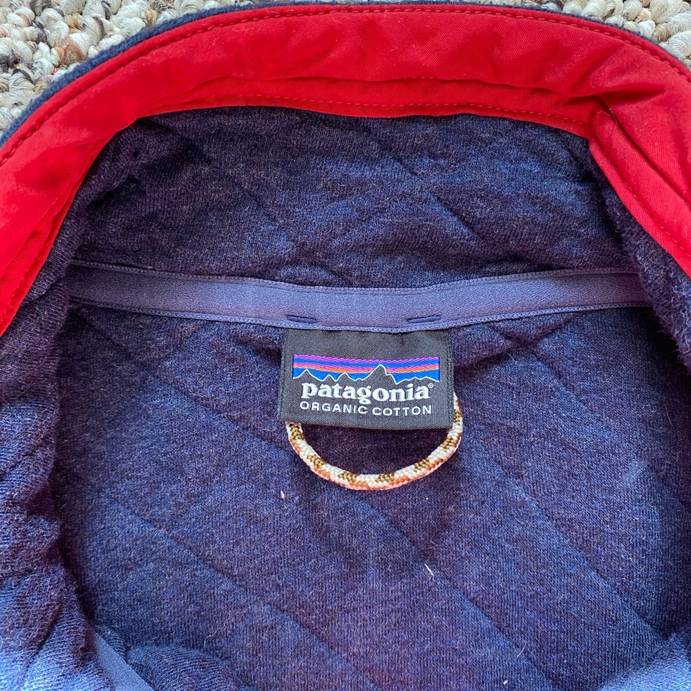 patagonia quilted cotton t-snap sweater - Picture 3 of 3